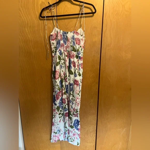 Reformation Riya Cutout Floral Print Midi Dress - Picture 4 of 7